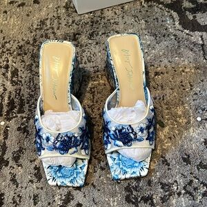 Blue Betsy Johnson Heels